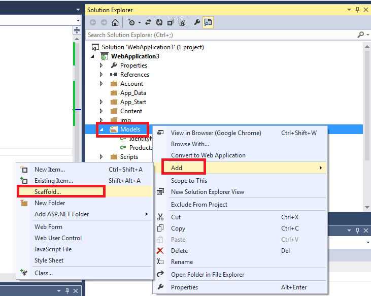 Scaffolding for forms C, SQL Blog