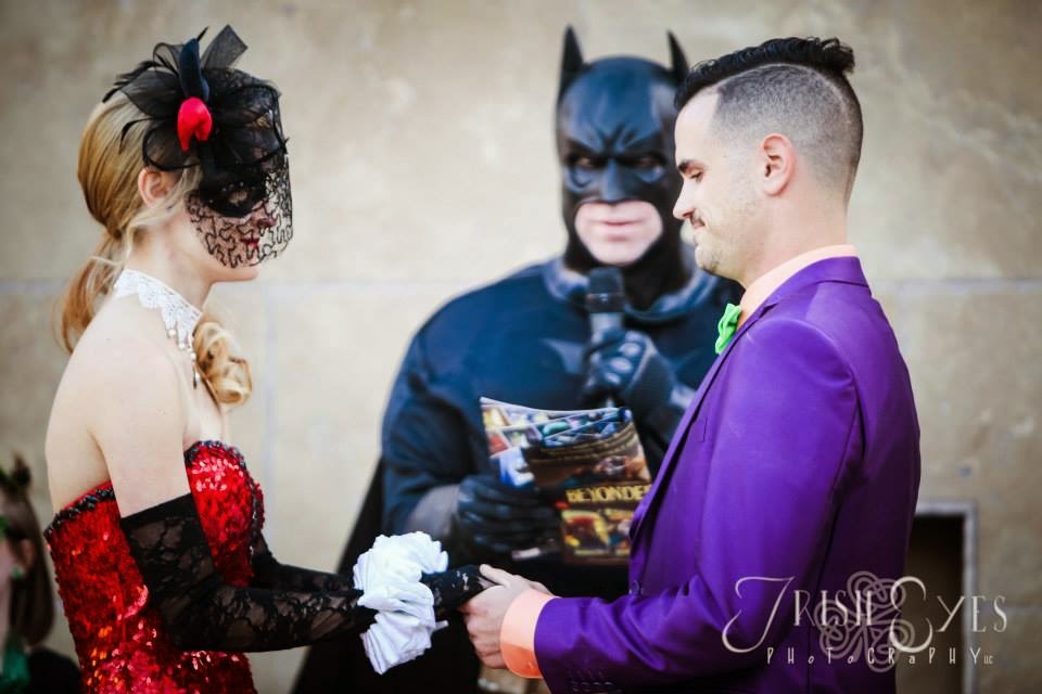 Couple Go All Out With Super Hero Themed Wedding