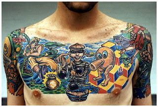 Tatuagem de jogos do Atari Tatuagem de jogos do Atari