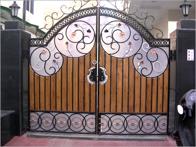 New home designs latest.: Modern homes main entrance gate designs.