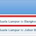 Tiket Flight dari Kuala Lumpur-Bangkok, MYR0