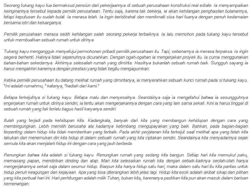 Cerita Motivasi Kerja Terbaru Singkat Padat Nyentuh Banget Cerita Motivasi Kerja Terbaru Singkat Padat Nyentuh Banget