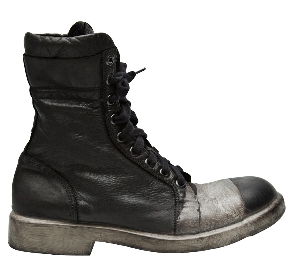 Tomorrow comes Today Military Boots by OXS Rubber Soul