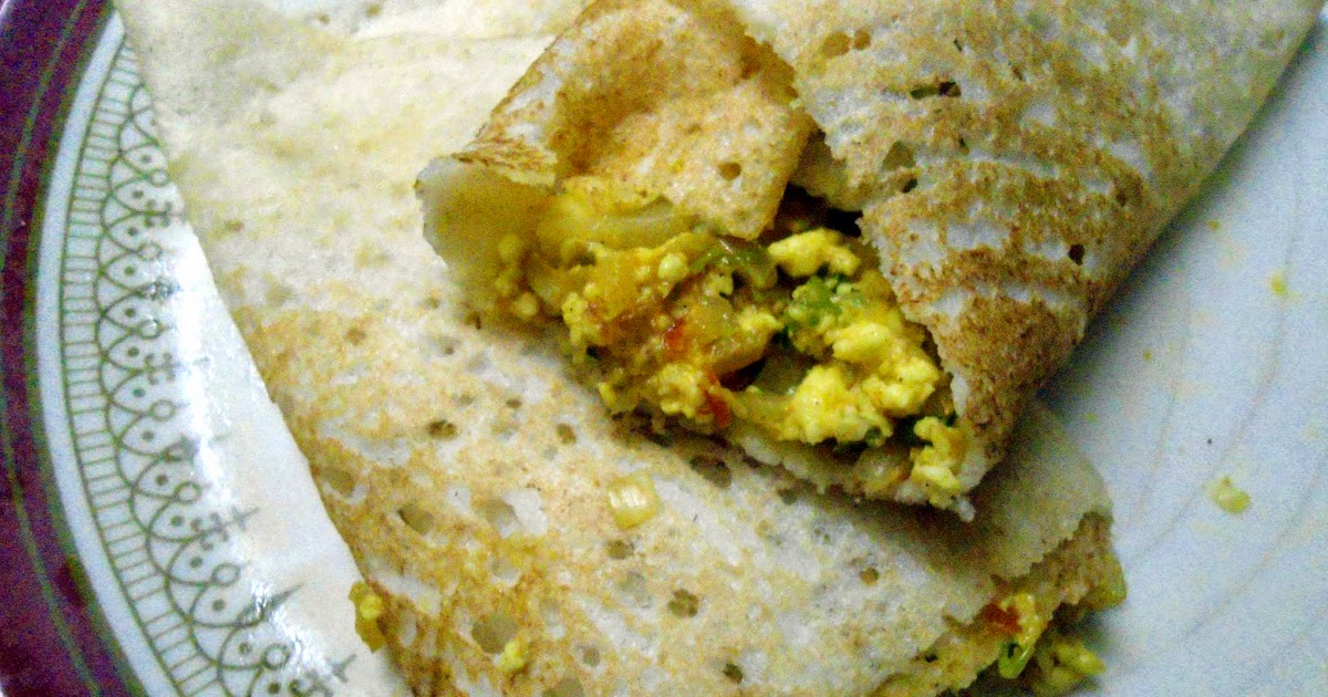 creative kriya Cottage cheese crepe