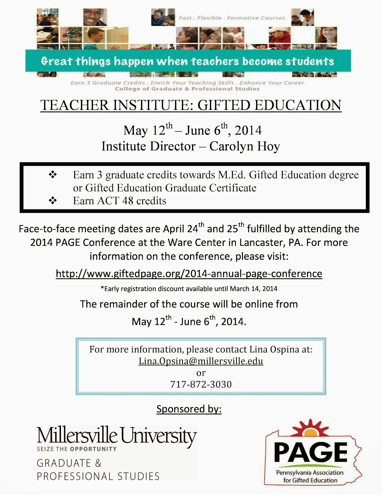 summer institute gifted