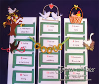 12 Days of Christmas tags