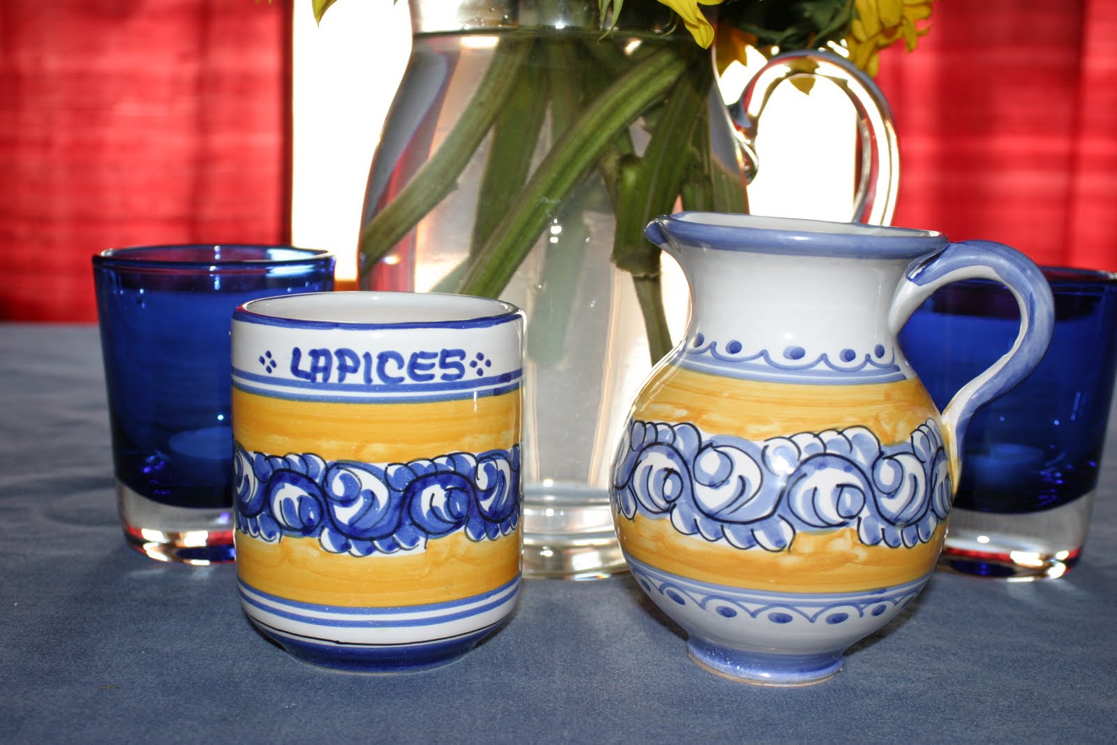 Julie's Journeys Spain, Toledo Colorful Pottery