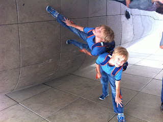 great public spaces for children at Millennium Park