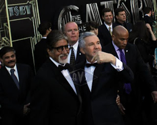 Amitabh & Jaya Bachchan at The Great Gatsby premiere in New York