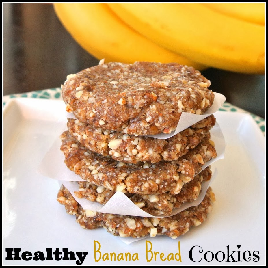 Mom, What's For Dinner? Healthy Banana Bread Cookies