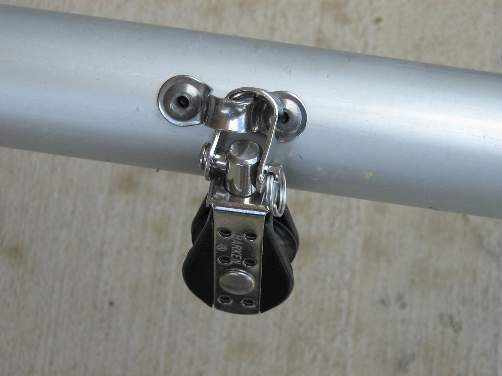 Classic Sunfish Sailboat Sunfish Mainsheet Boom Blocks, Mast End Cap