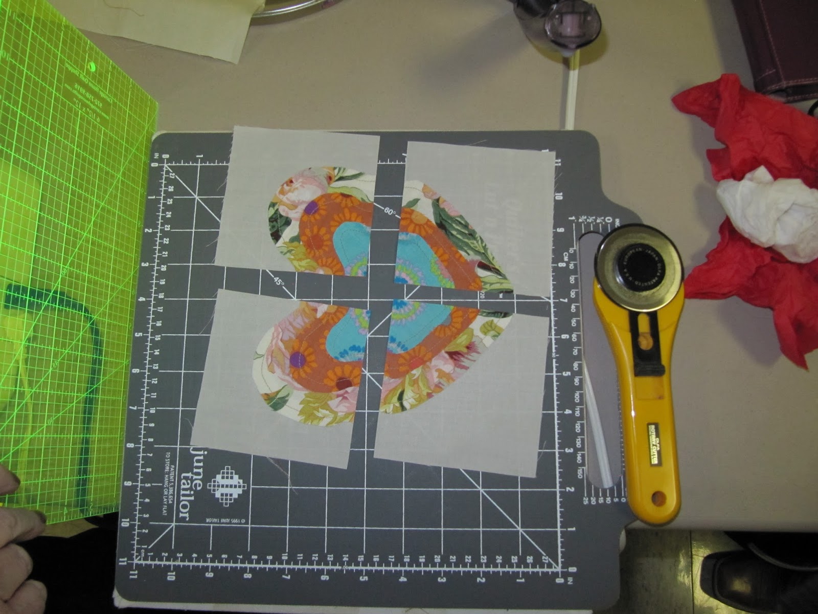 Farmersville Quilt Guild Cupid Hits The Bullseye