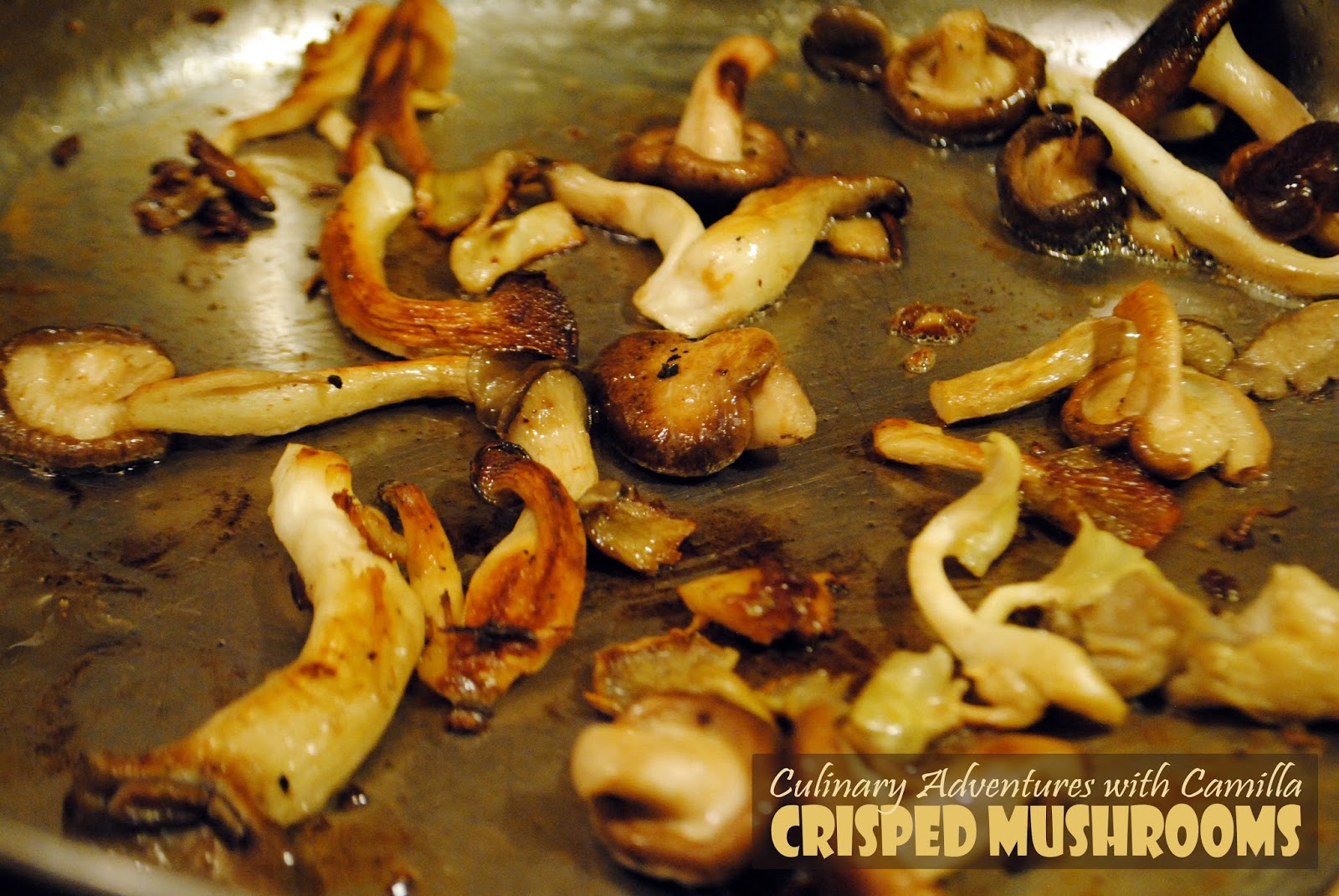 HOW TO Crisp Mushrooms
