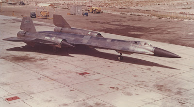 A-12 OXCART OXCART - First titanium plane on a tarmac