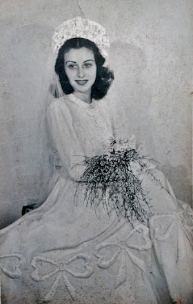 My Mother on her Wedding Day