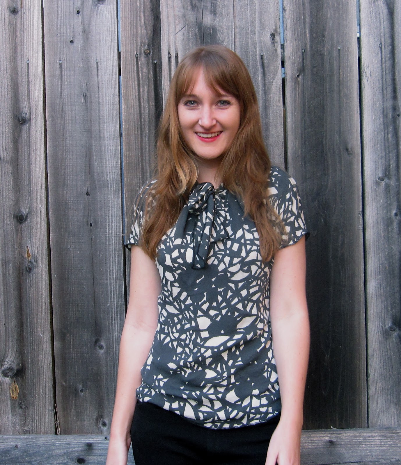 Made By Meg Tie Front Blouse 2