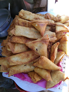 Pure vegetarian samosa and pattices