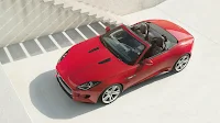 Jaguar F-Type Convertible top side