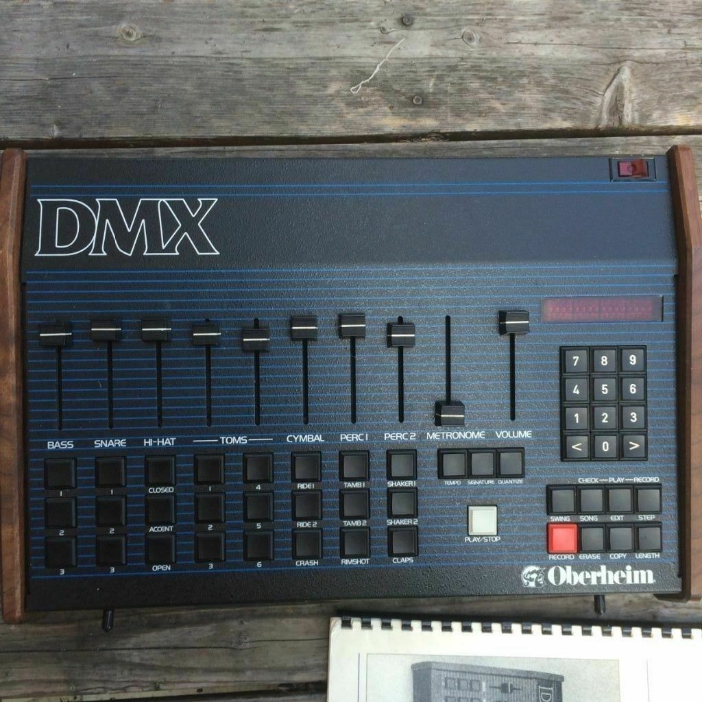 MATRIXSYNTH Oberheim DMX vintage drum machine with MIDI