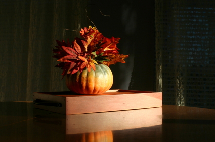 Decorar los jarrones con flores en otoño - Decoración otoñal