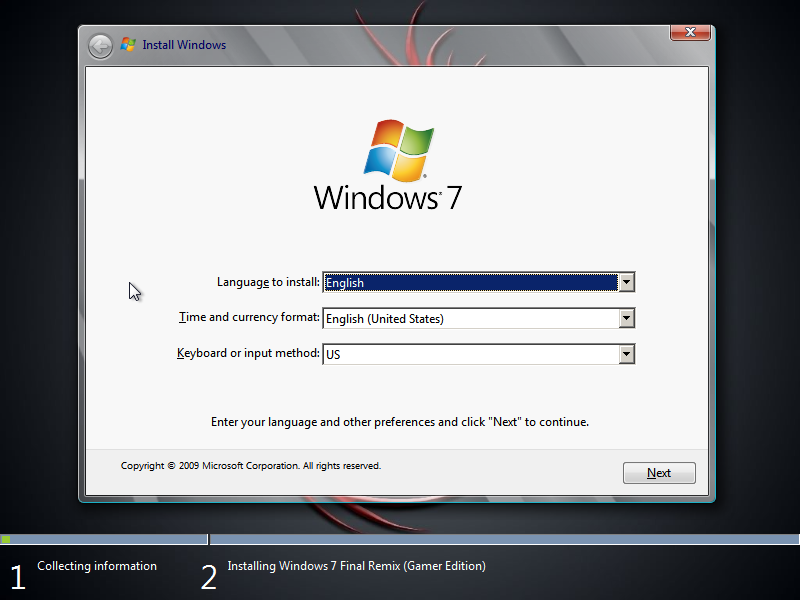 Windows 7 Final Remix Gamer Edition x64 July 2013