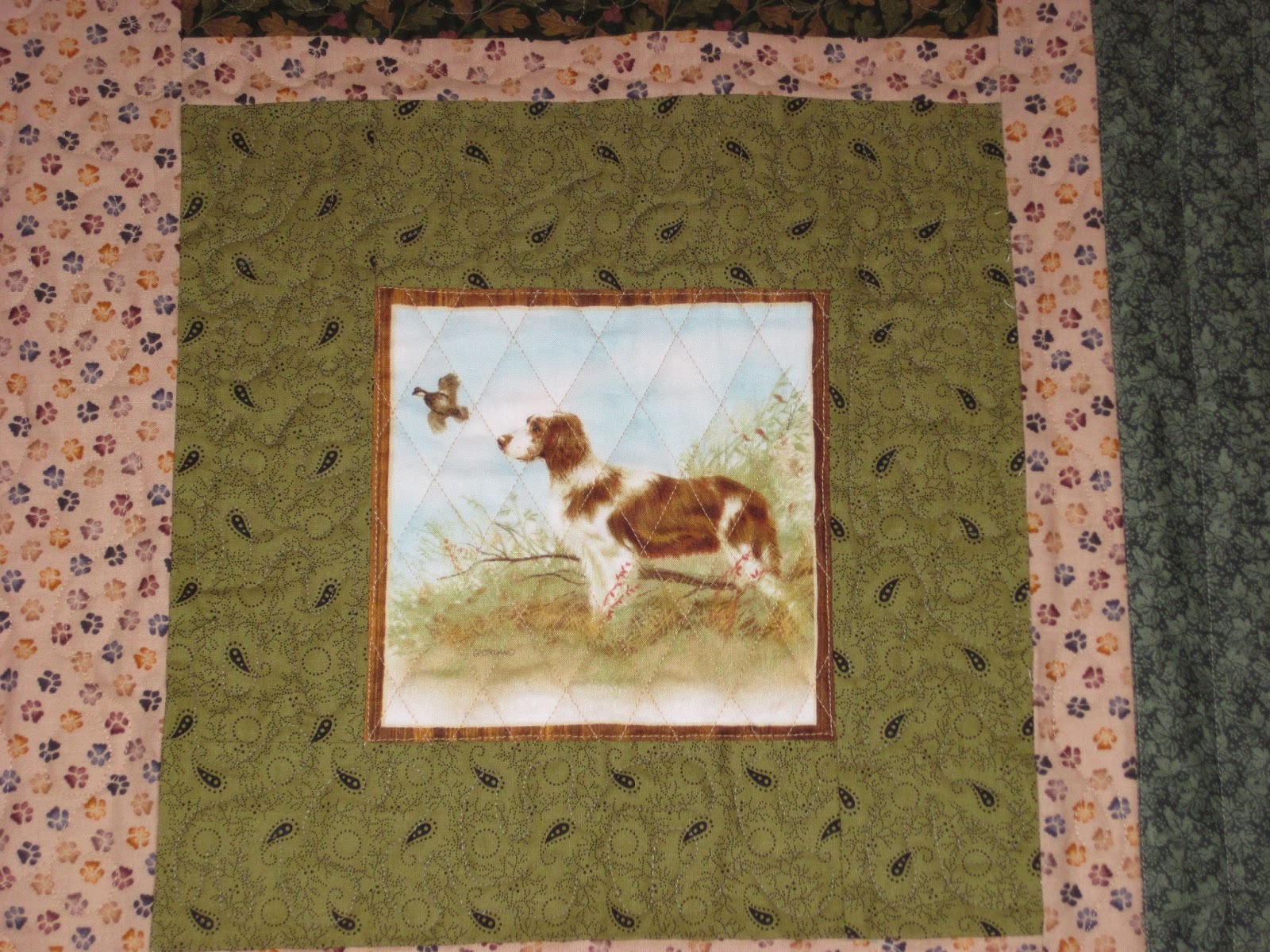 Quilts, Life and Balance Category Dog Quilt