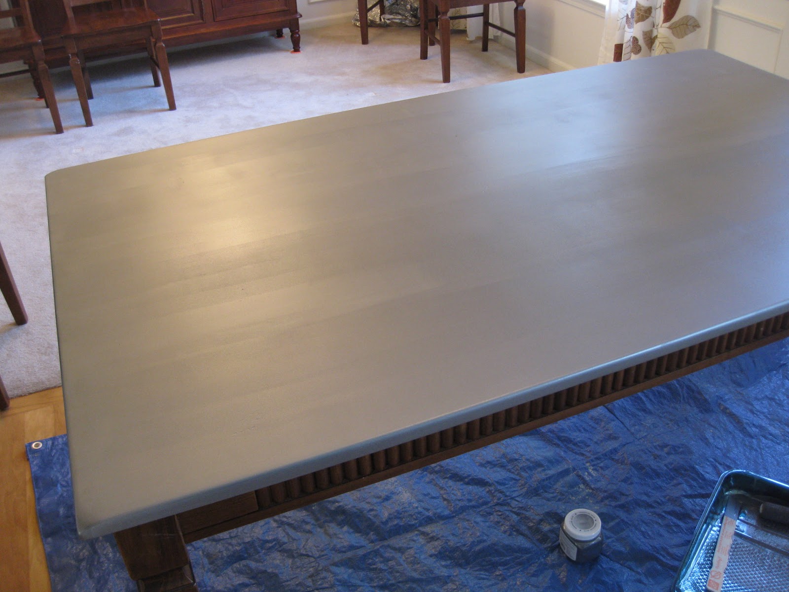 That Mommy Blog Ballard Designs Knockoff DIY "Zinc" Table