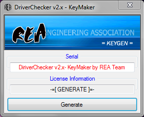 Driver checker serial