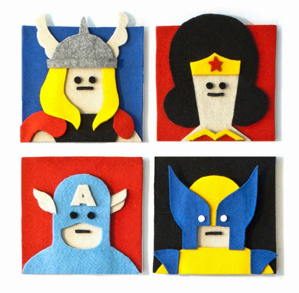 Felt Illustrations by Jacopo Rosati Felt Illustrations by Jacopo Rosati