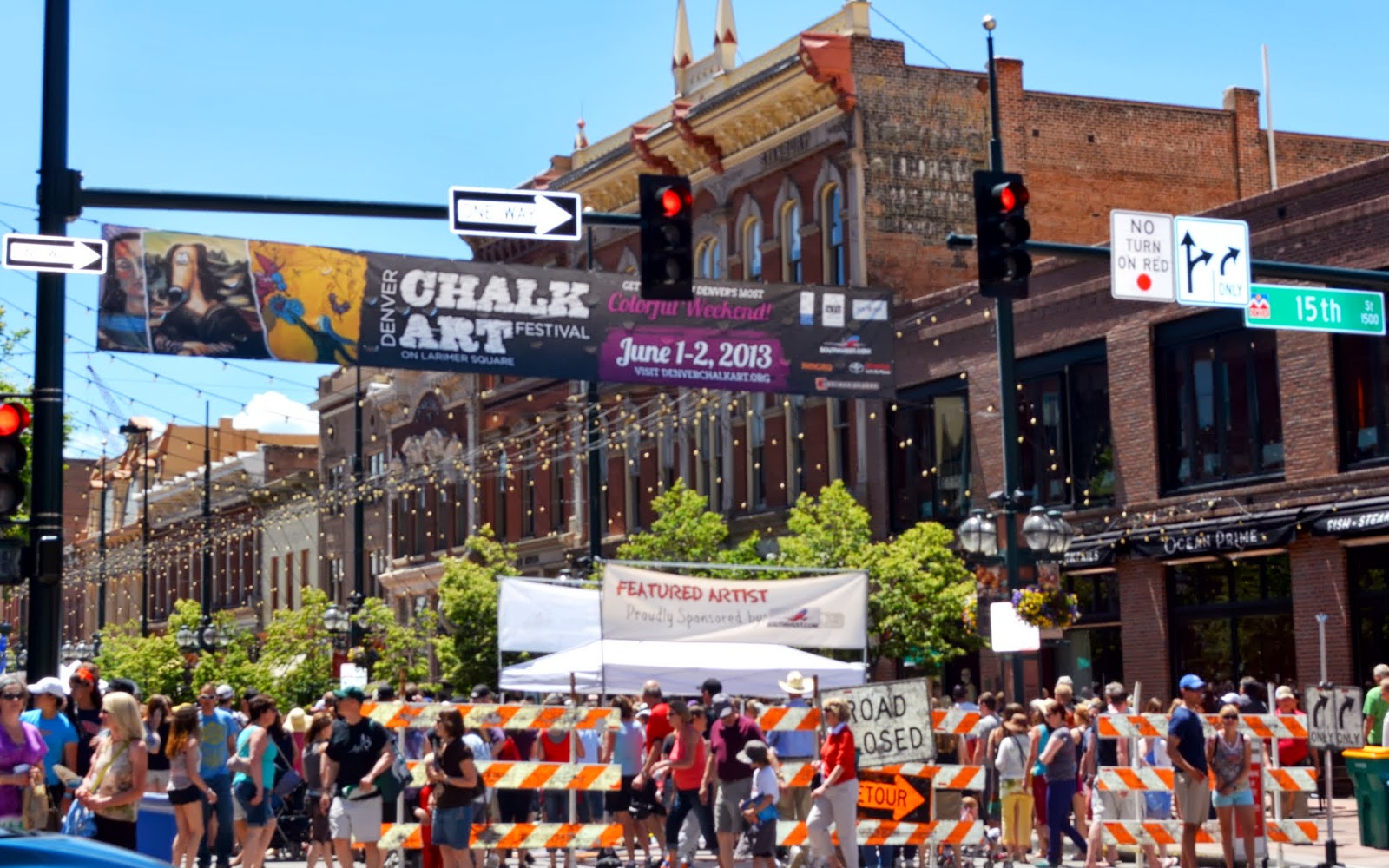 Mille Fiori Favoriti The Denver Chalk Art Festival