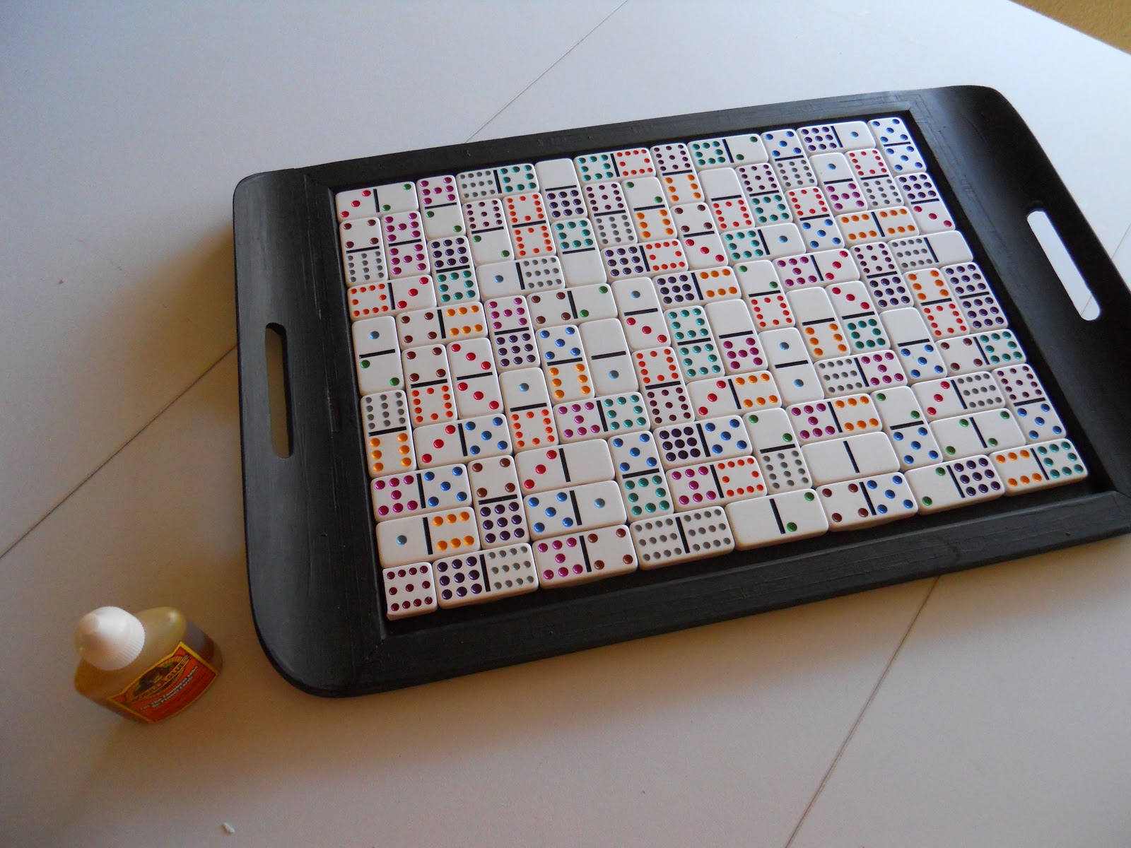 Corner Window Crafts Domino Tray