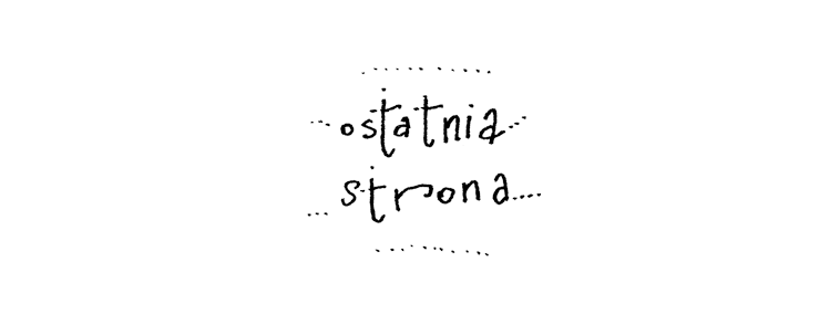 ostatnia strona