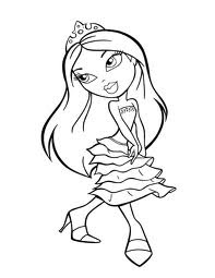 The Little Princess Coloring Pages To Printable
