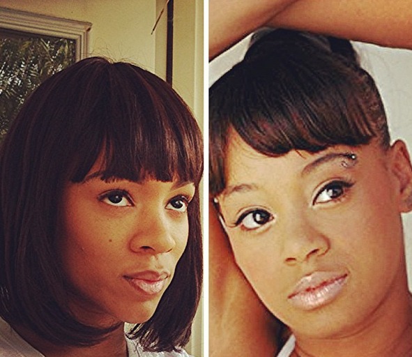 I think Lil' Mama can pull off Left Eye. 