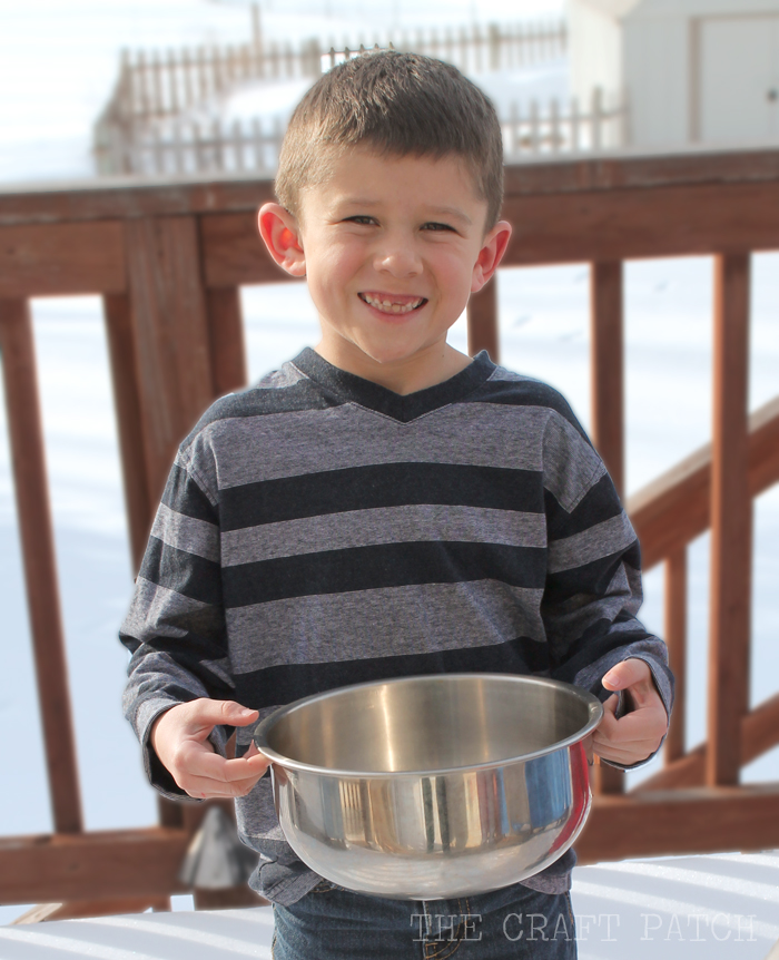 How To Make Ice Cream From SNOW!!