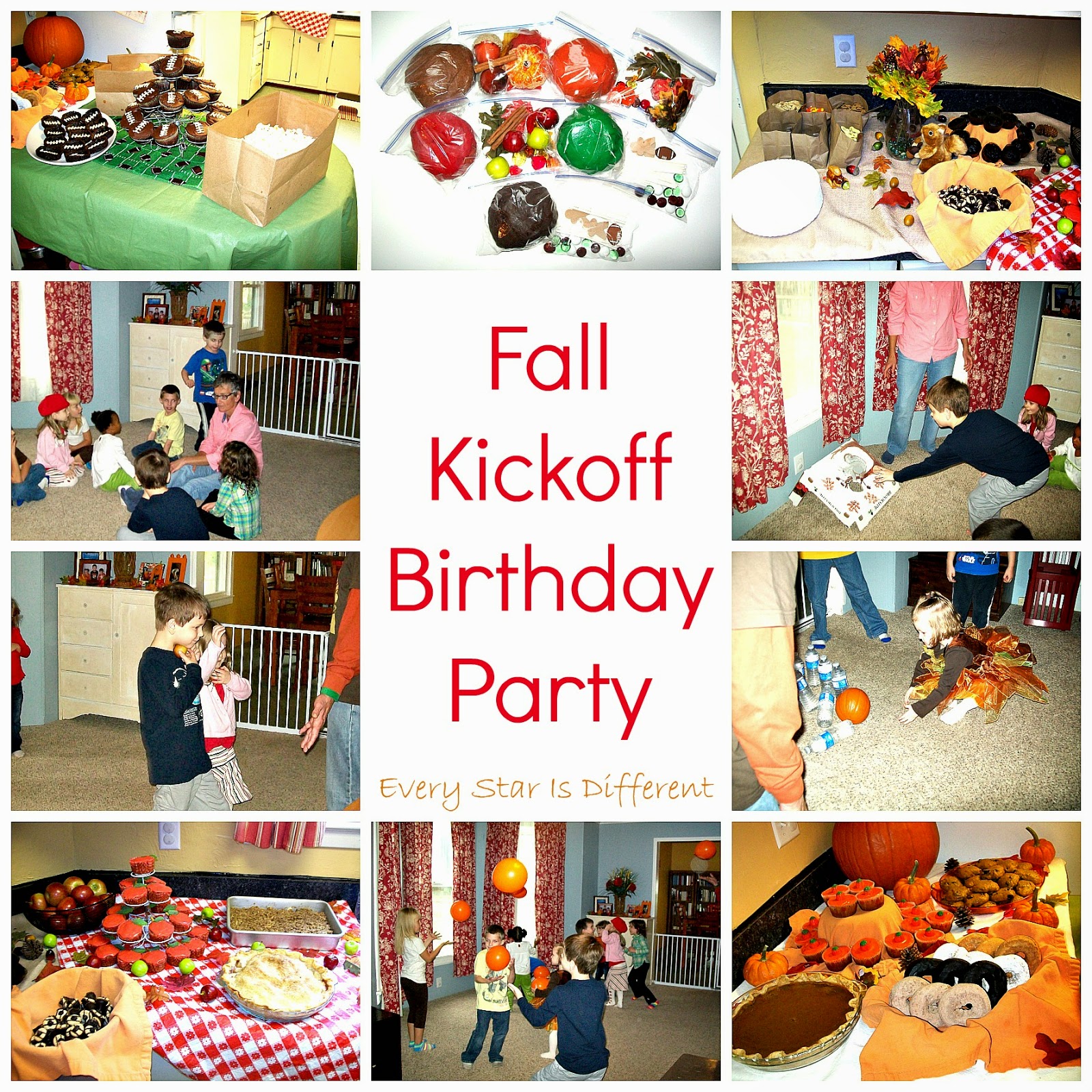 Fall Kickoff Birthday Party