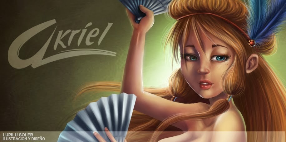 akriel ilustracion