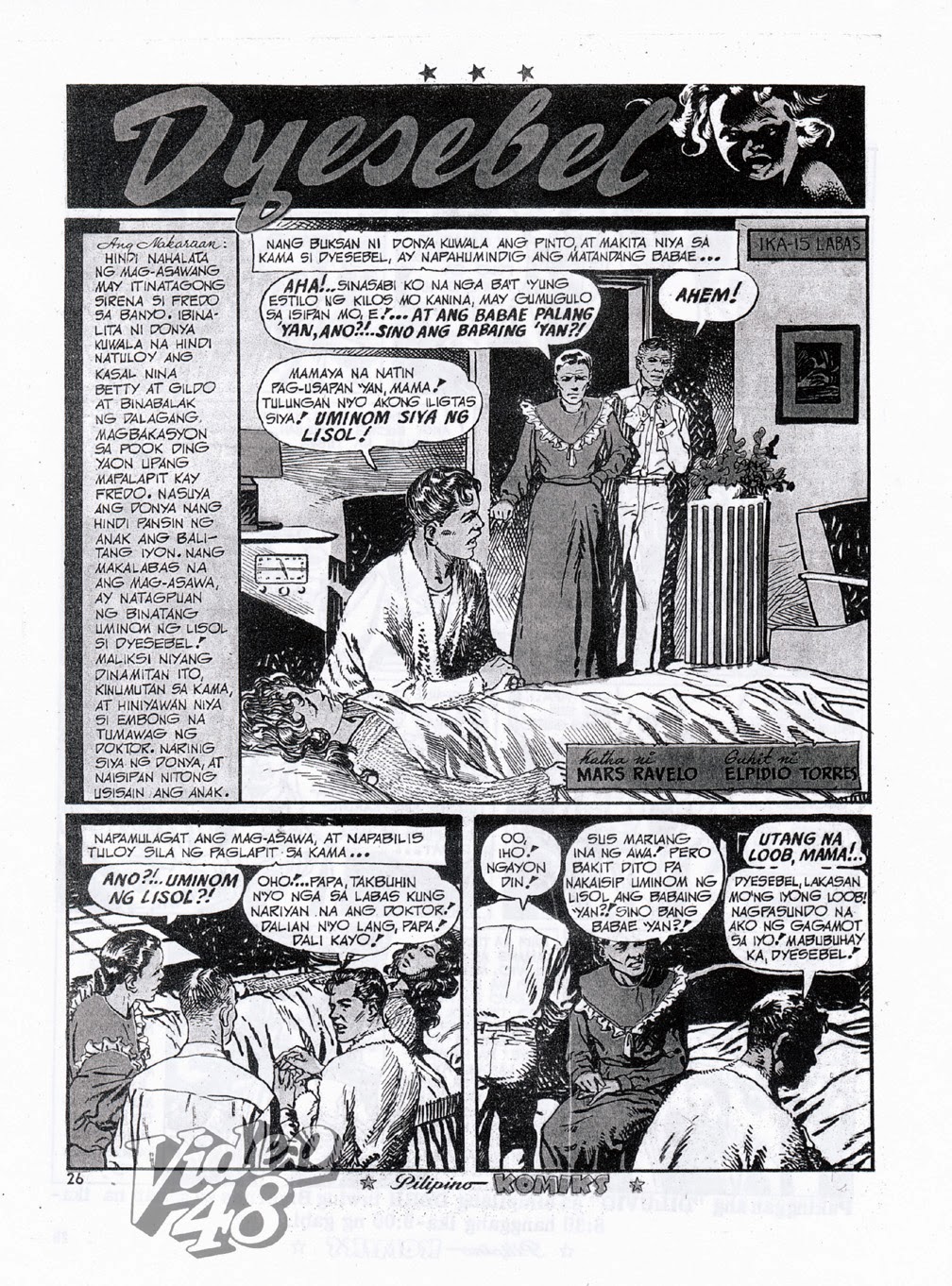 Video 48 MARS RAVELO'S "DYESEBEL" (195253) REVISITED/ IKA15NA LABAS