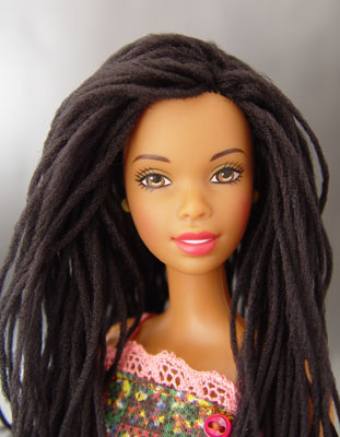 roc'n the long locs: Ms Barbie has locs!