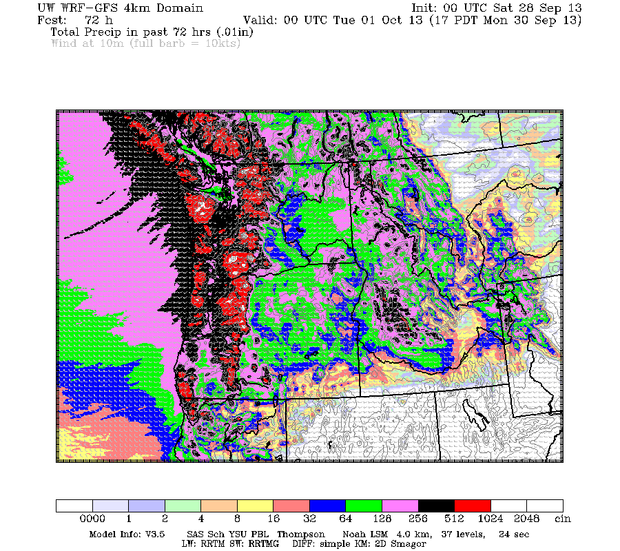 Cliff Mass Weather and Climate Blog Weekend's Big Weather Event
