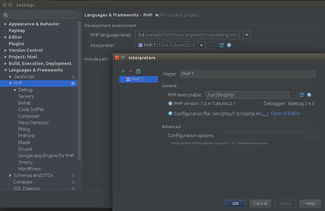 ubuntu +LAMP + Xdebug + PHPStorm 安裝教學 程式
