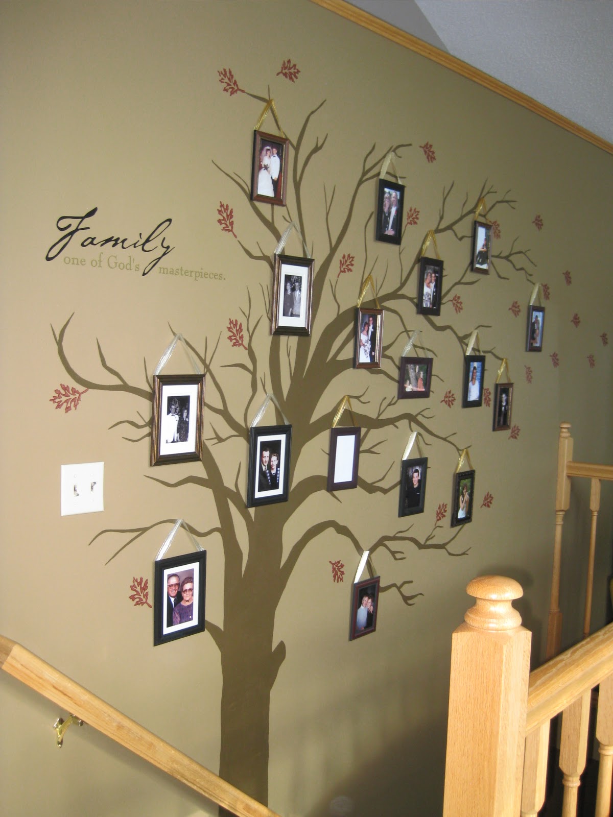 Lessiz Moore: DIY Family Tree Home Decor