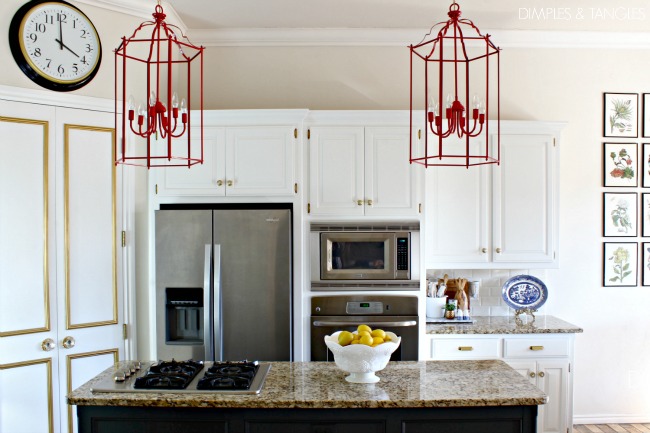 Lanterns In The Kitchen Again Dimples And Tangles