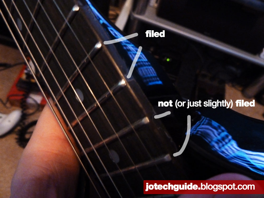 Get rid of sharp fret bars! Don't let the GUITAR shred on YOU!