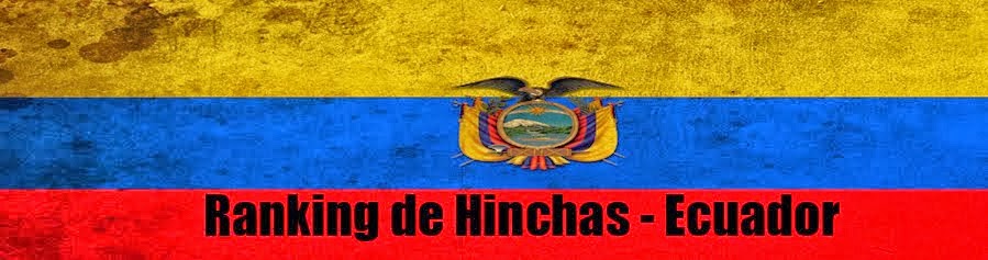 Ranking de Hinchas - Ecuador