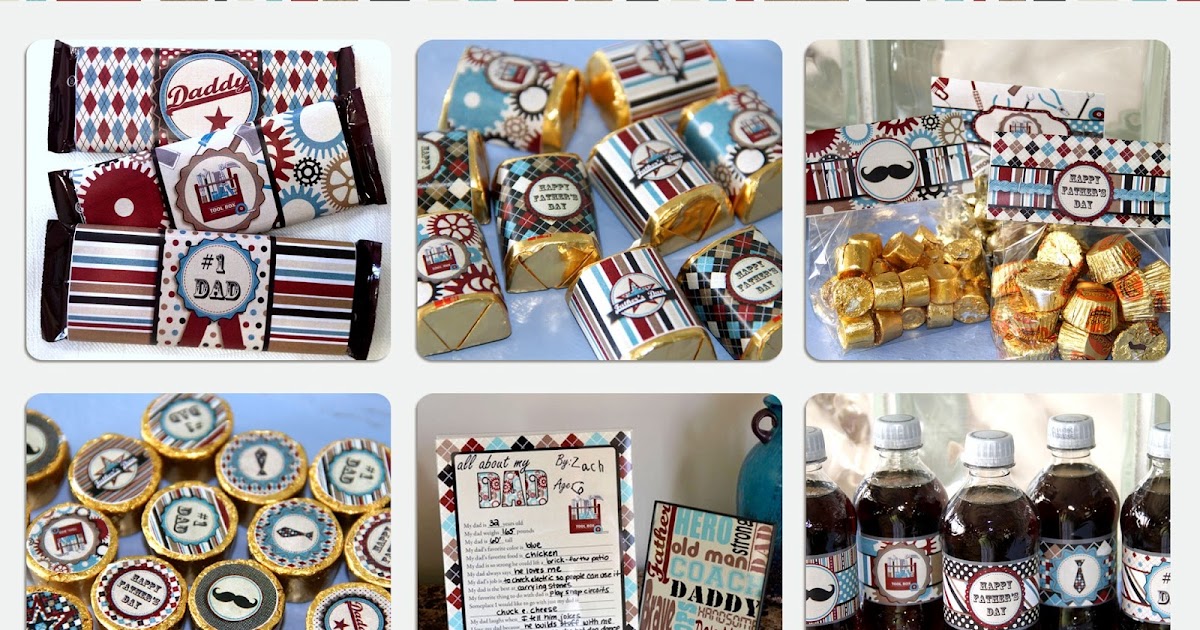A-Manda Creation: Father's Day Printable Party and Gift Ideas and a