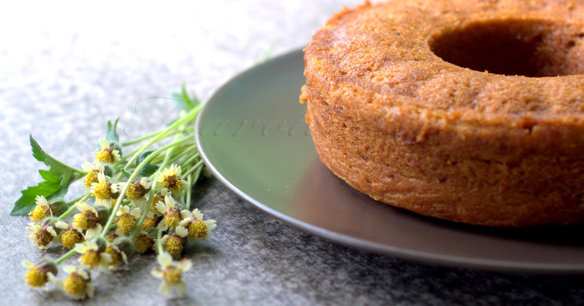 Mango Cake Flavoured With Cardamom