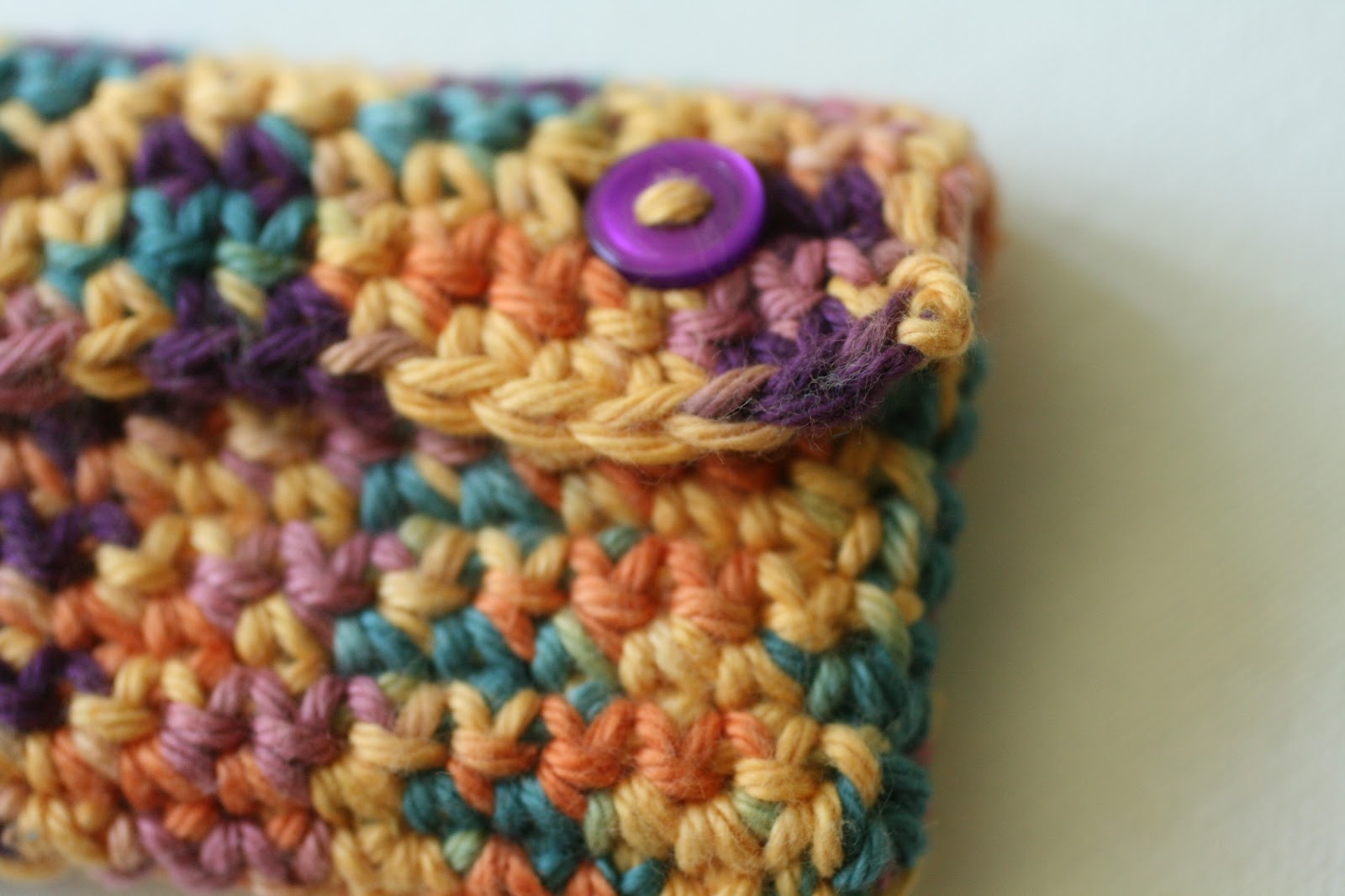 Sugar and Stitches Crocheted Business Card Holder {Free Pattern}