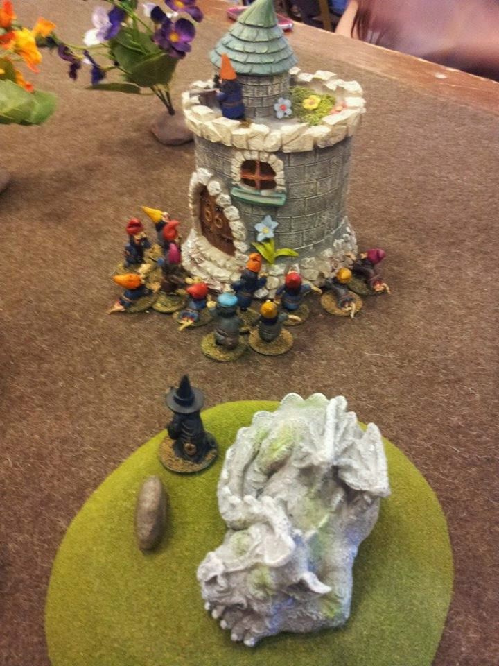 Gaming with the Gnomies Gnome Wars Pics From Enfilade! 2014 Gaming with the Gnomies Gnome Wars Pics From Enfilade! 2014