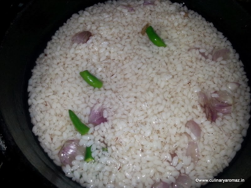 Culinary Aromaz Pazham Kanji (Left Over Rice In Brine)